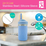 Stainless Steel 14oz Drinking Tumblers + Food Storage (Sage/Misty Blue/Gray/Navy)