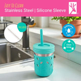 Stainless Steel 10oz Drinking Tumblers + Food Storage