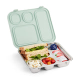 Stainless Steel Bento Lunch Box with Silicone Lid (Sage)