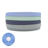 6.7" Porcelain Plate Silicone Suction Sleeve MistyBlue/Sage/Navy/Gray