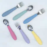 Silicone Suction Plate + Cutlery