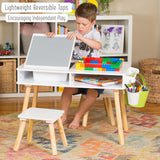 Kids/Toddler Multi Activity Table with 2 chairs