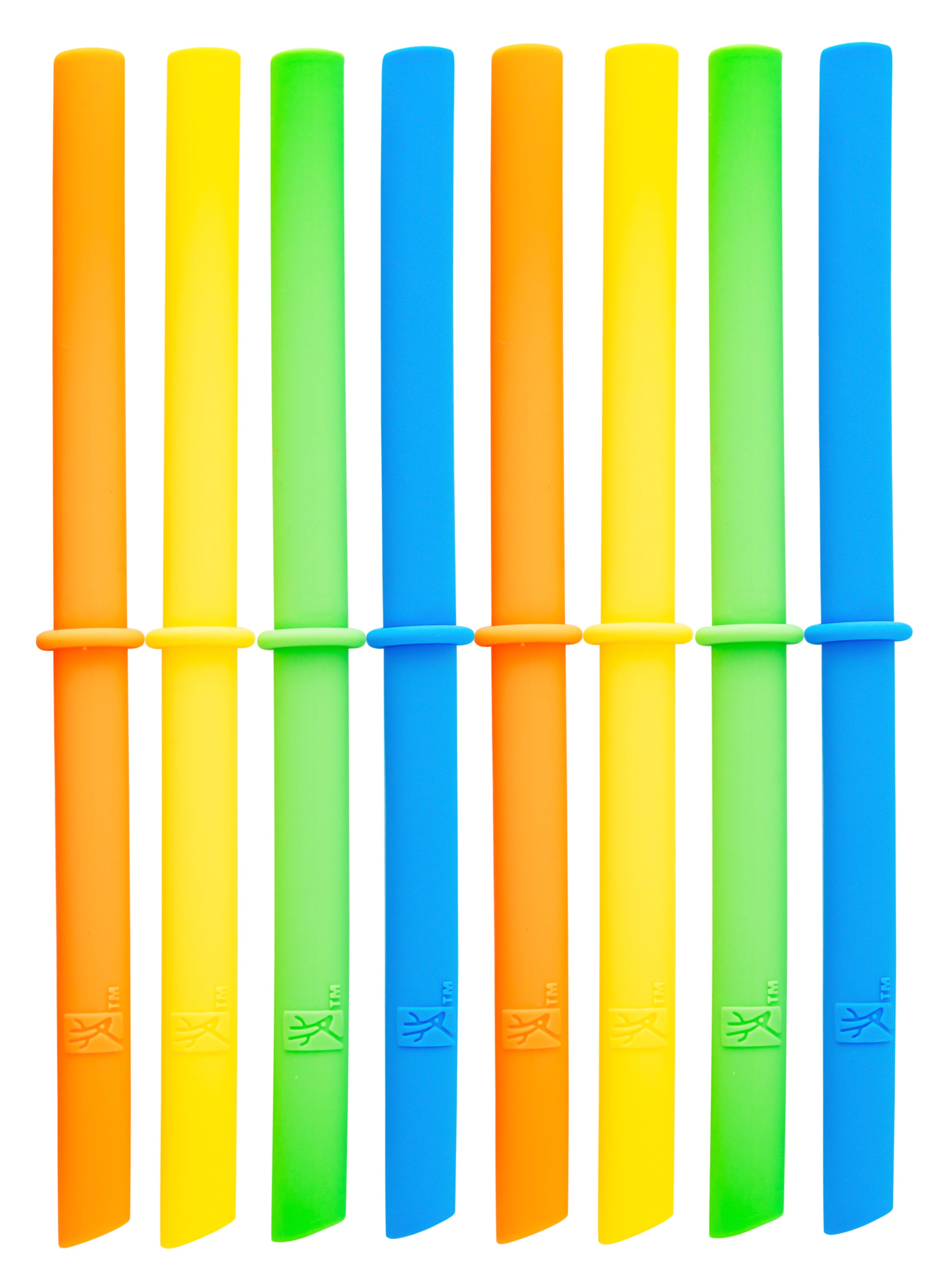 Ello 8pk Plastic Straws