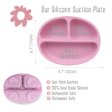 Silicone Suction Plate + Cutlery