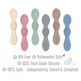 Baby Silicone Spoons | First Stage Infant Spoons