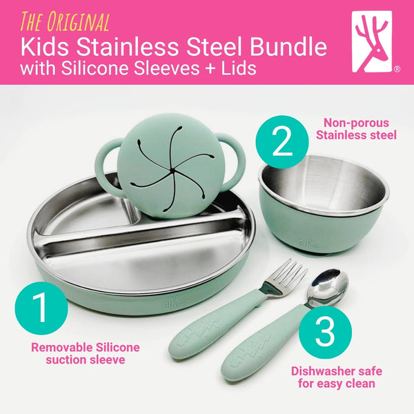 Stainless Steel Mealtime Bundle