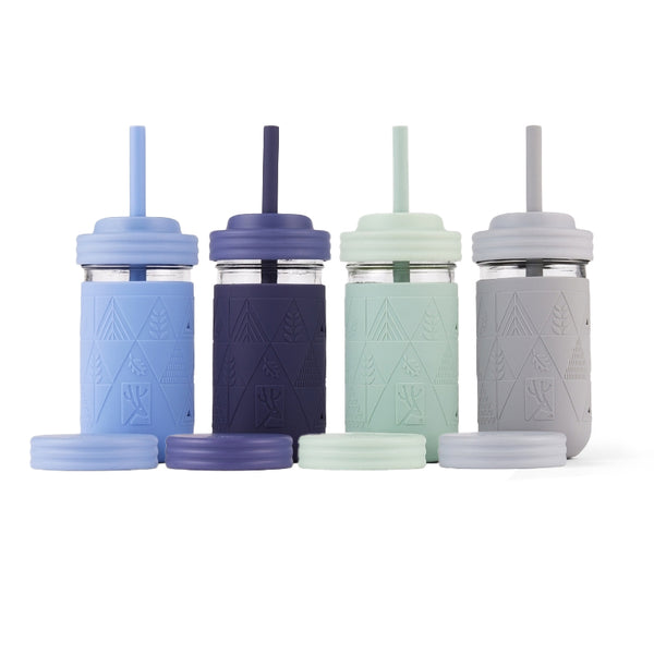12oz Glass Mason Jar Drinking Tumblers + Food Storage – Elk and Friends