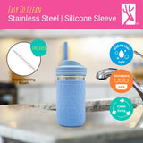 Stainless Steel 14oz Drinking Tumblers + Food Storage (Blush/Lilac/Sage/Misty Blue)