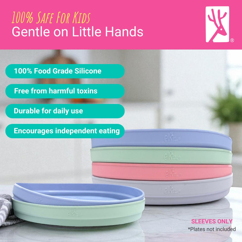 6.7" Silicone Sleeves MistyBlue/Sage/Blush/Lilac