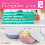 Porcelain Bowl Silicone Lids