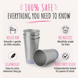 Stainless Steel 16oz Cups (Sage/MistyBlue/Gray/Navy)
