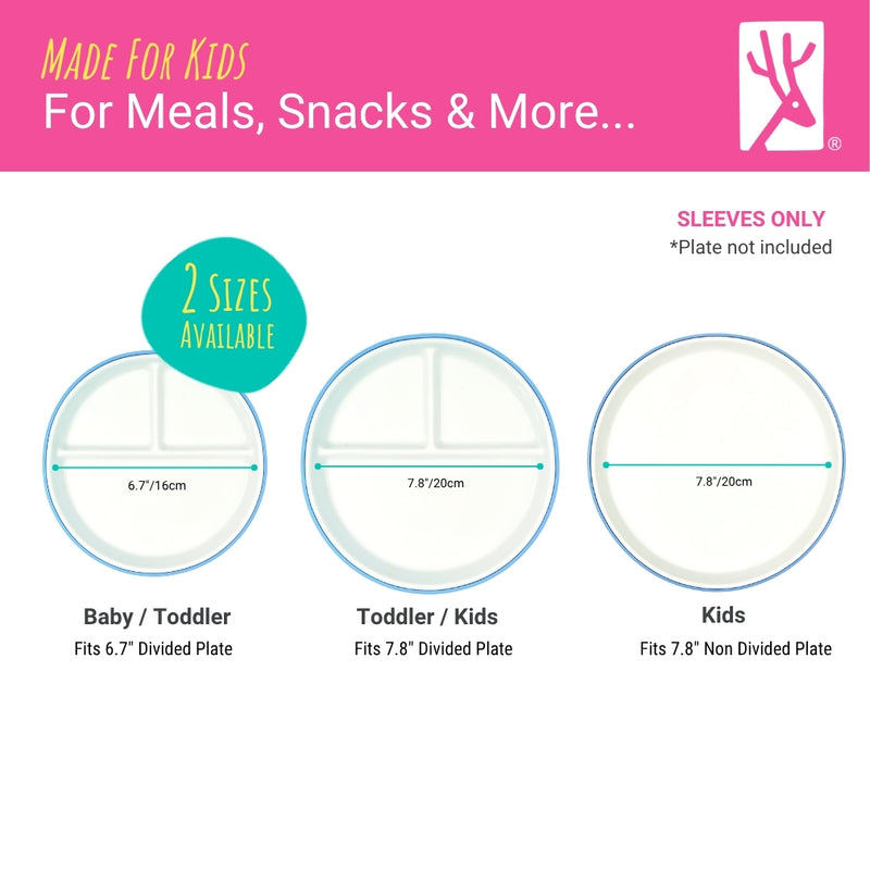 6.7" Silicone Sleeves MistyBlue/Sage/Blush/Lilac