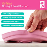 6.7"/16cm Porcelain Plate Silicone Suction Sleeve