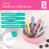 Baby Silicone Spoons | First Stage Infant Spoons