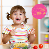 7.8" Stainless Steel Divided Plates with Silicone Sleeves