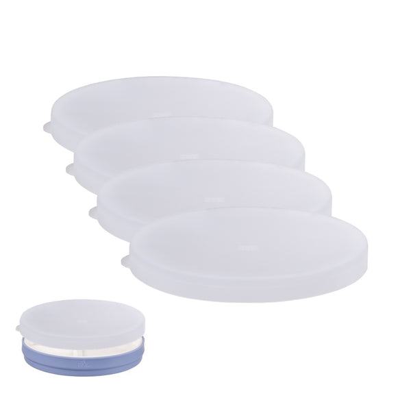 6.7" Porcelain Plate Silicone Lids