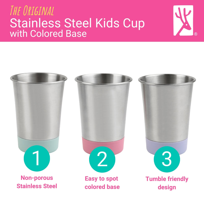 Stainless Steel 12oz Cups (Blush/Lilac/Sage/Misty Blue)