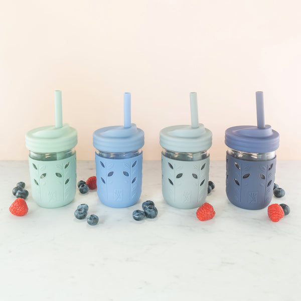 Set of 6 Stainless Steel Cups With Lids and Straws 16oz/500ml Kids Cups  Drinking