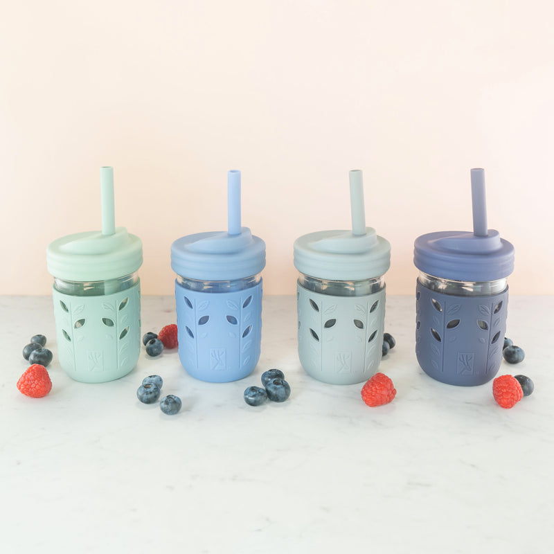Tiblue Kids & Toddler Cups - Spill Proof Stainless Steel Smoothie