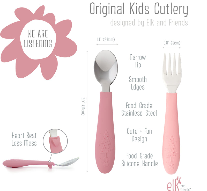 Toddler Set - Spoon and Fork - Cutelery